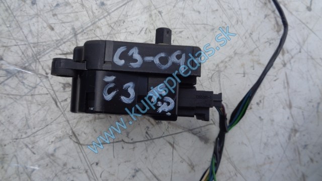 motorček na ovládanie kúrenia na citroen c3, 